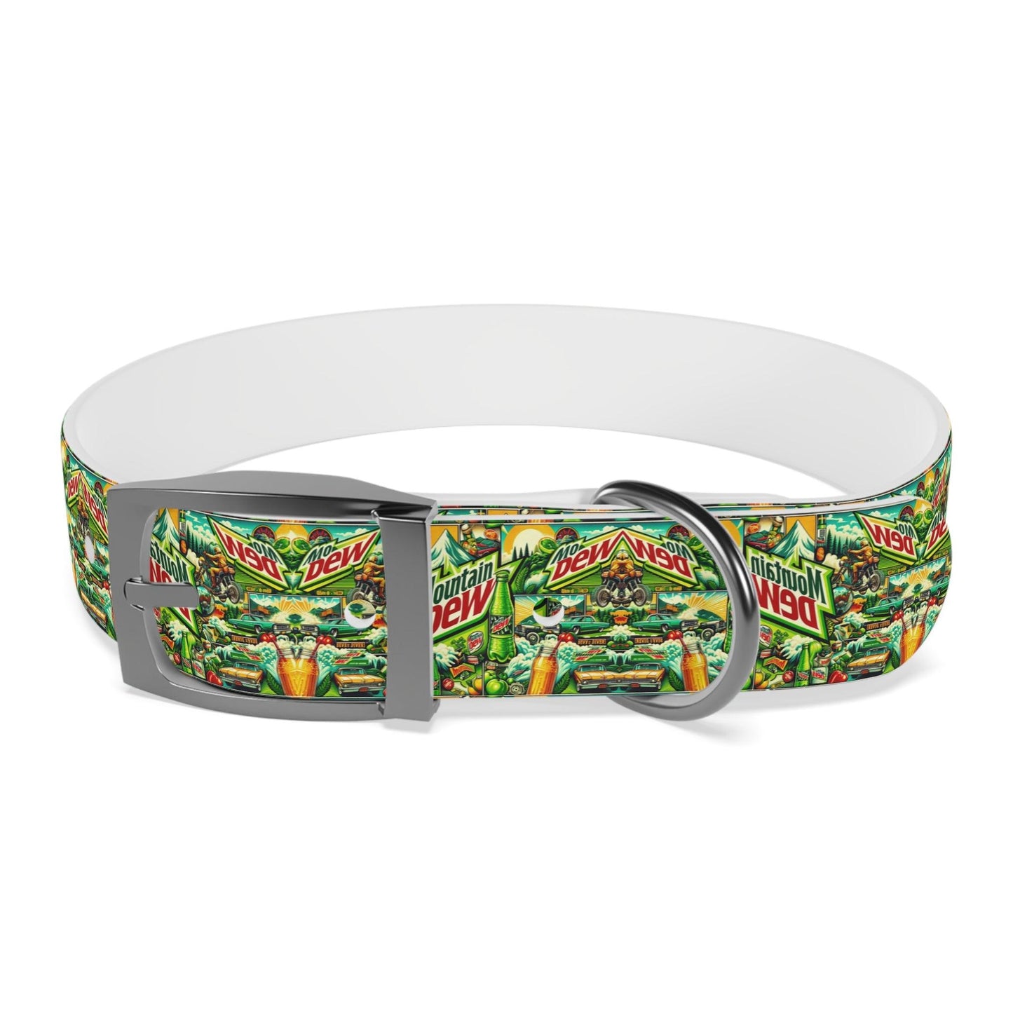 Charged Up & Chugging Dog Collar