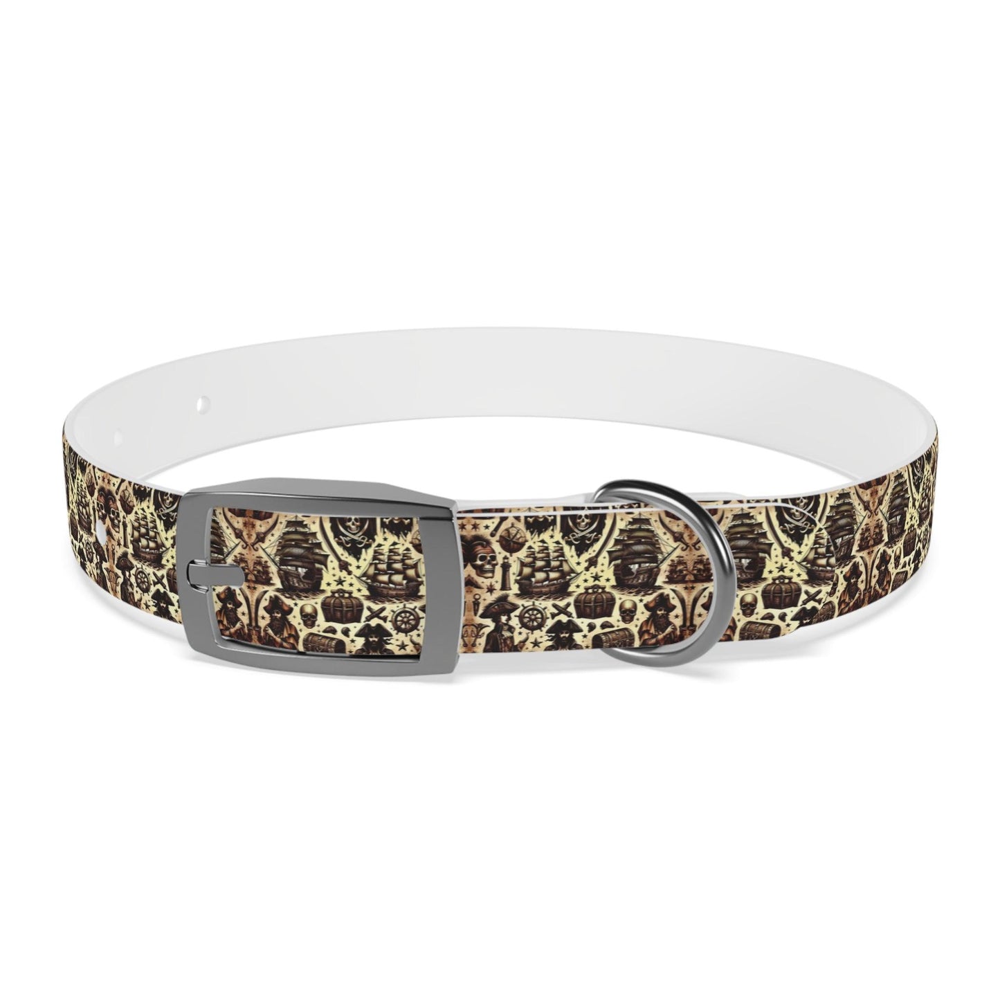 Shiver Me Timbers Dog Collar
