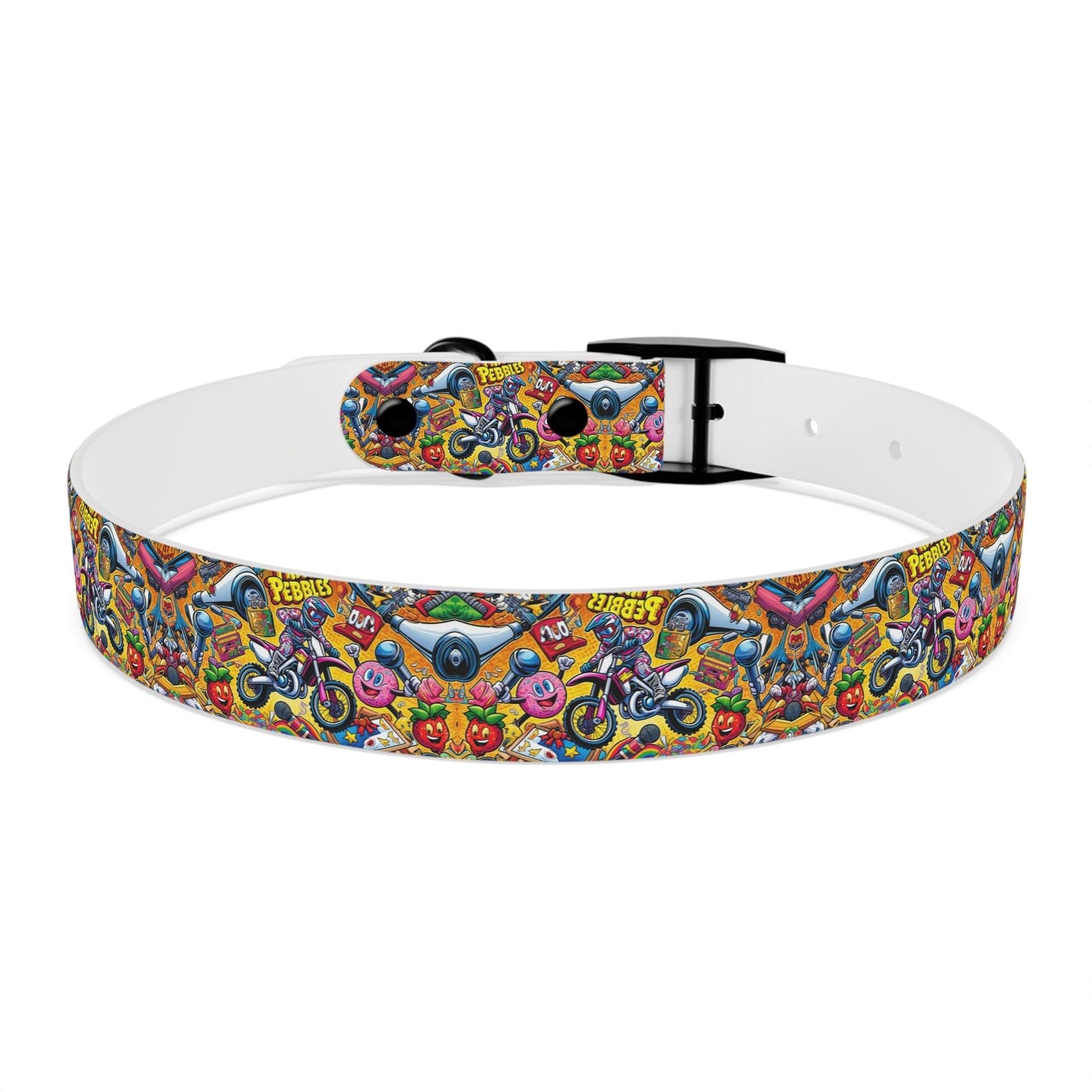 Sweet Tracks Moto Mayhem Dog Collar