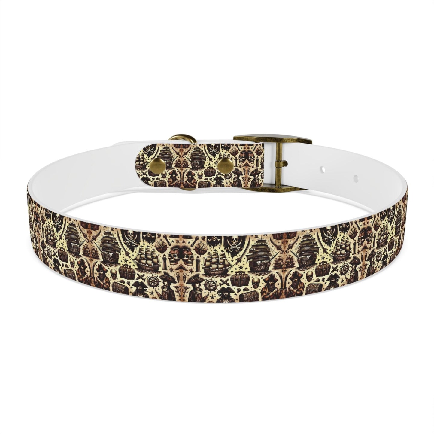 Shiver Me Timbers Dog Collar
