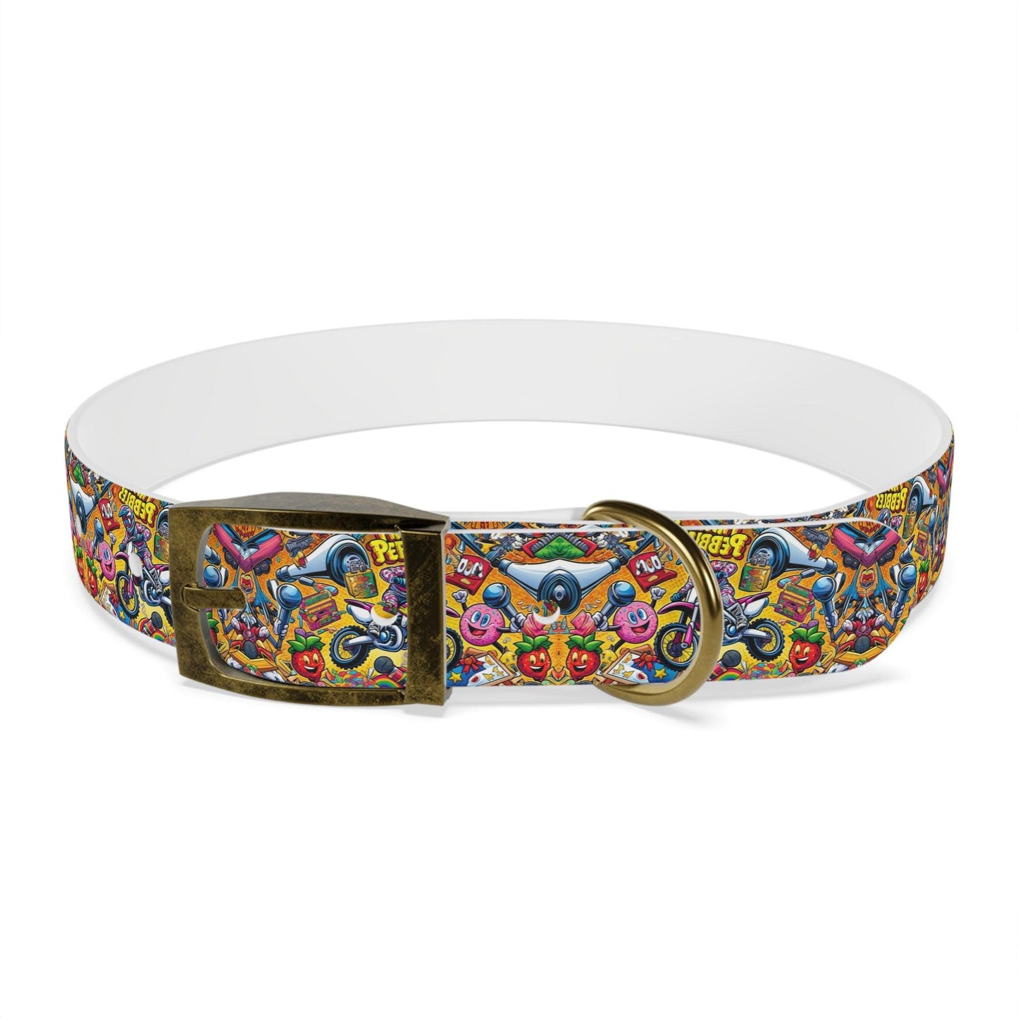 Sweet Tracks Moto Mayhem Dog Collar