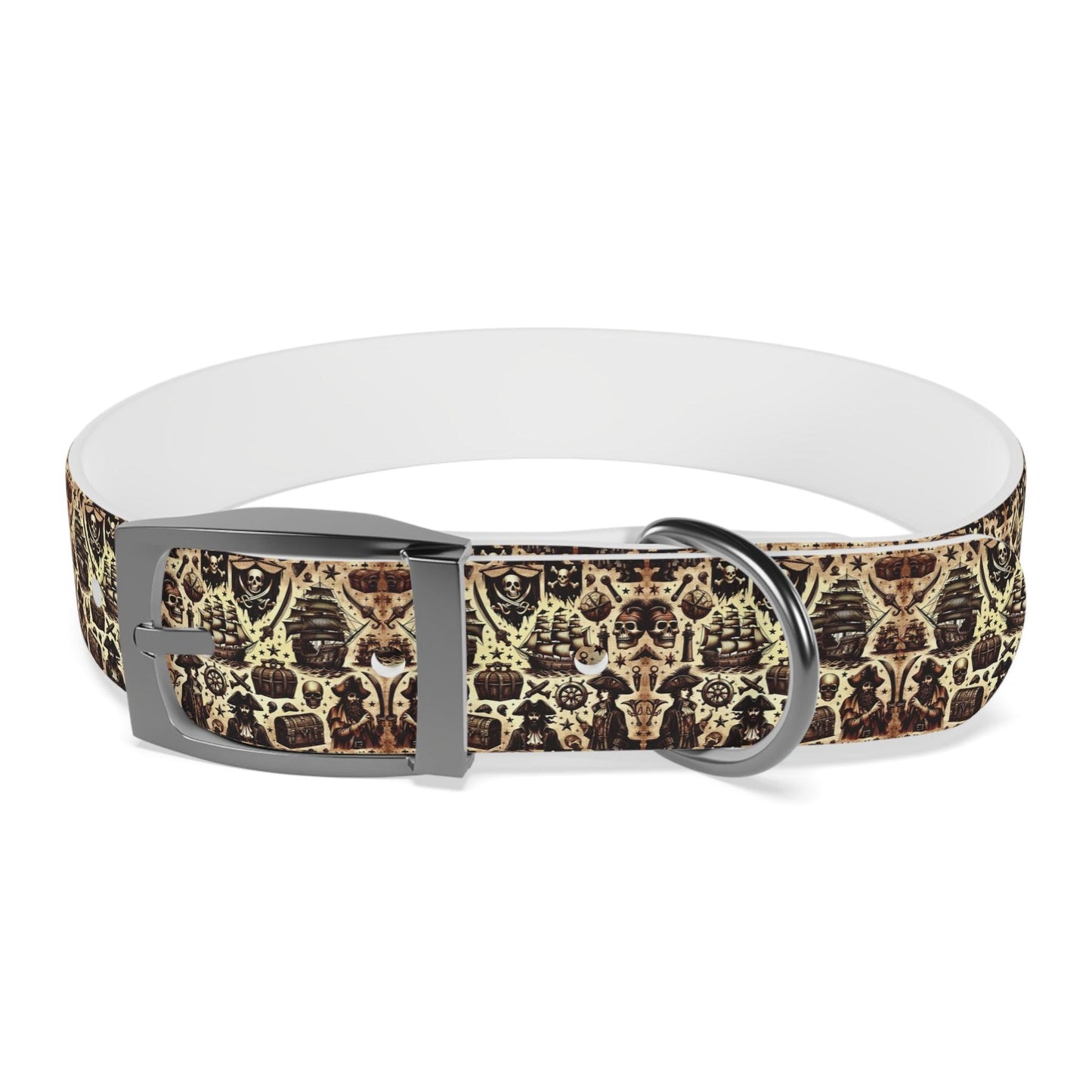 Shiver Me Timbers Dog Collar