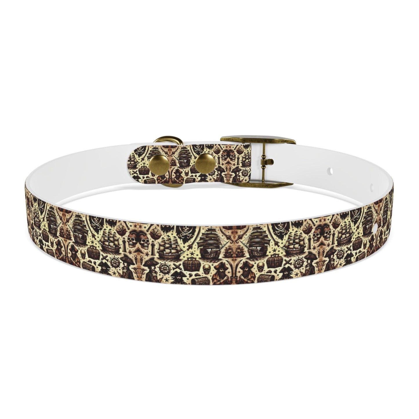 Shiver Me Timbers Dog Collar