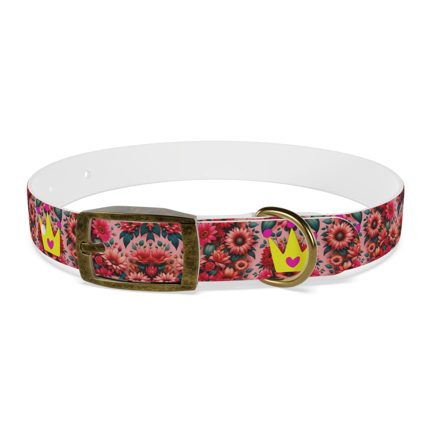 Faith's Floral Best Friends and Princess Dog Collar