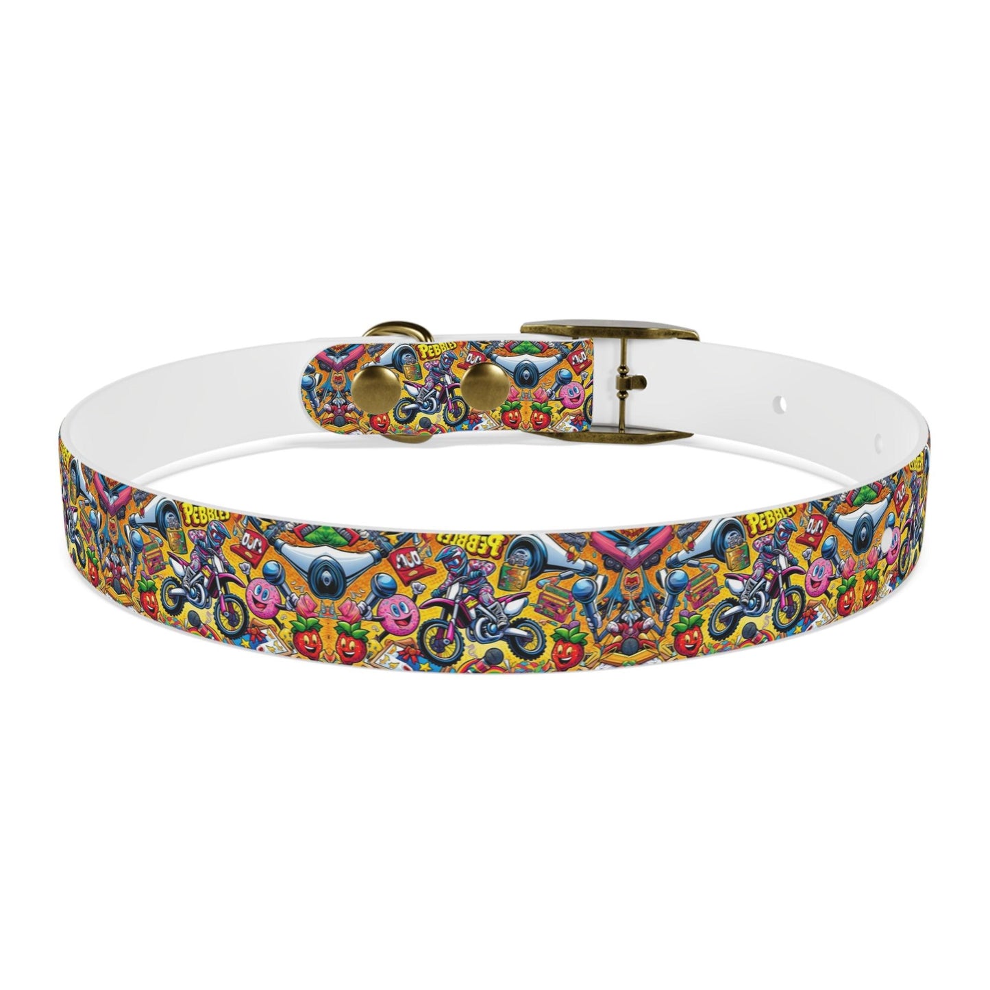 Sweet Tracks Moto Mayhem Dog Collar