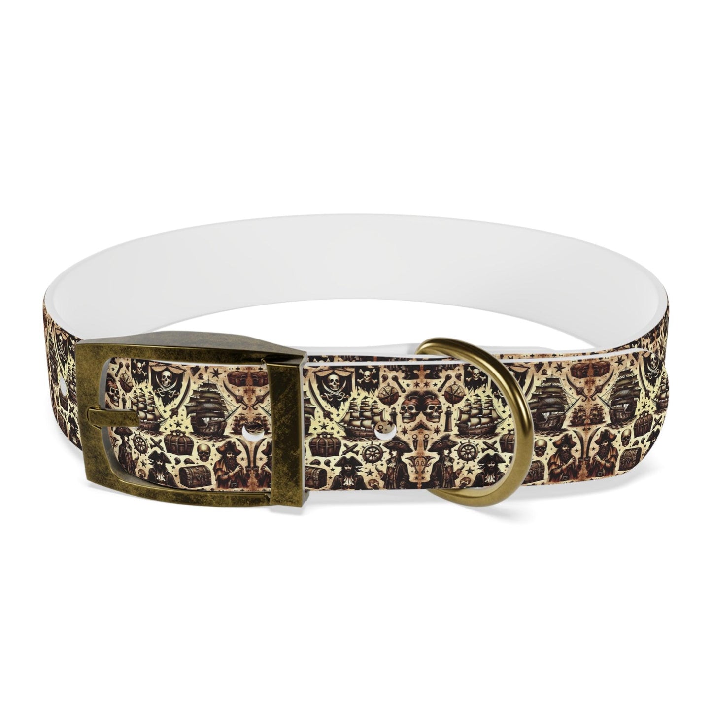 Shiver Me Timbers Dog Collar