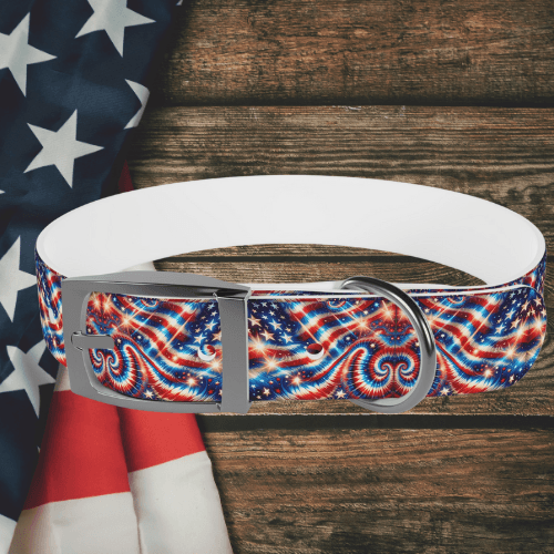 Liberty Swirl Dog Collar 🌟🐾