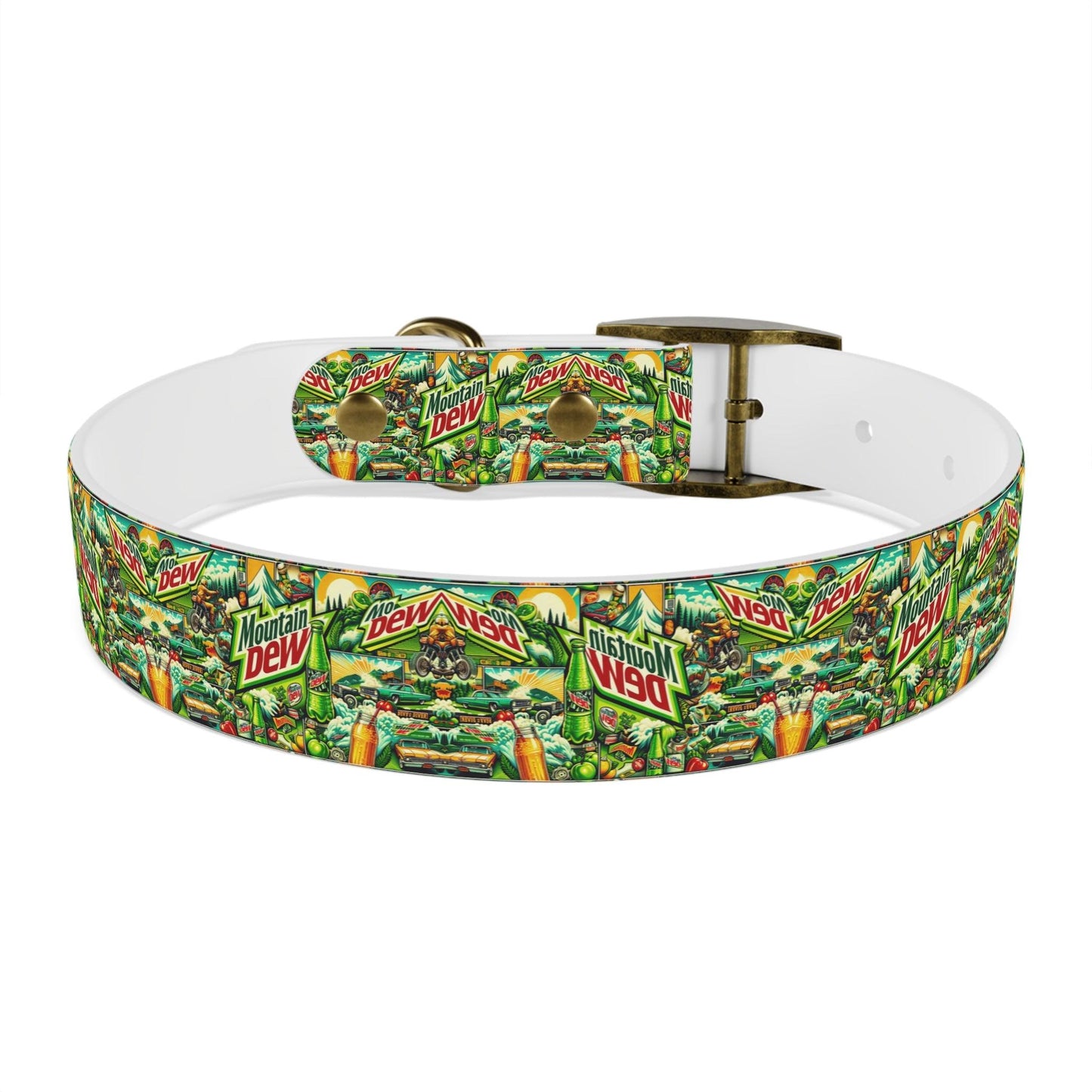 Charged Up & Chugging Dog Collar